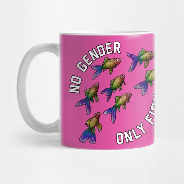 No Gender Only Fish Rainbow by Art by Veya